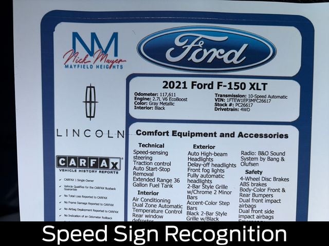 2021 Ford F-150 XLT