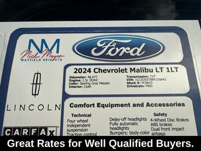 2024 Chevrolet Malibu LT 1LT