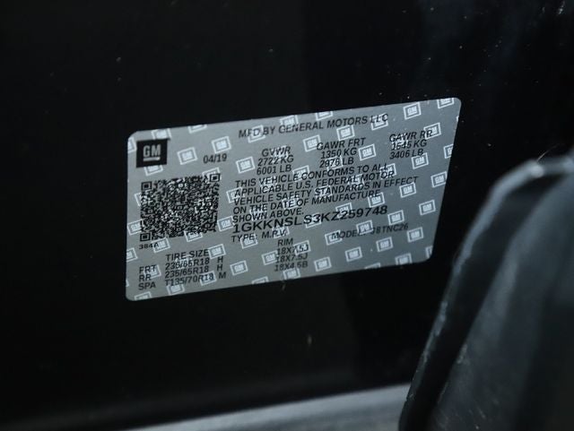2019 GMC Acadia SLE-2