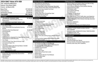 2024 GMC Yukon AT4