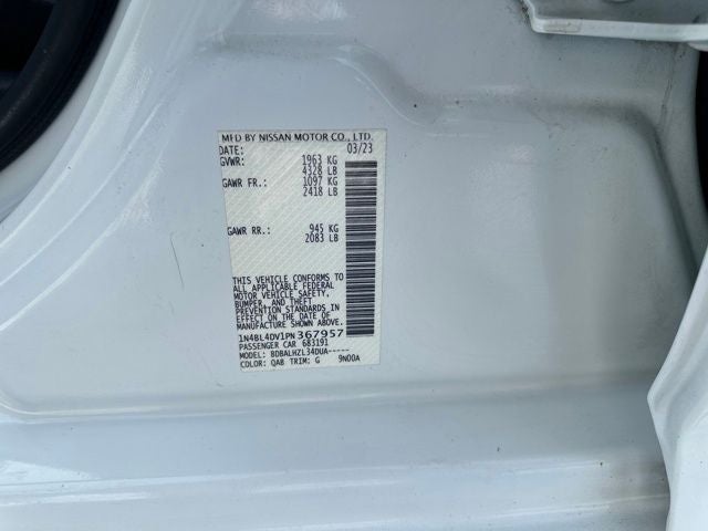 2023 Nissan Altima 2.5 SV