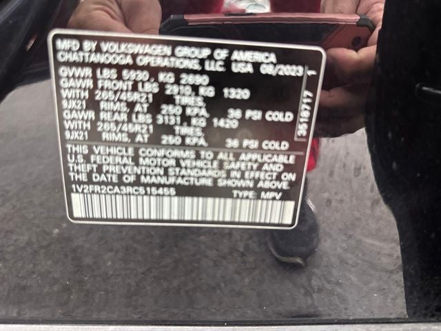 2024 Volkswagen Atlas 2.0T SEL Premium R-Line