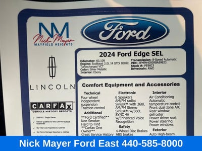 2024 Ford Edge SEL