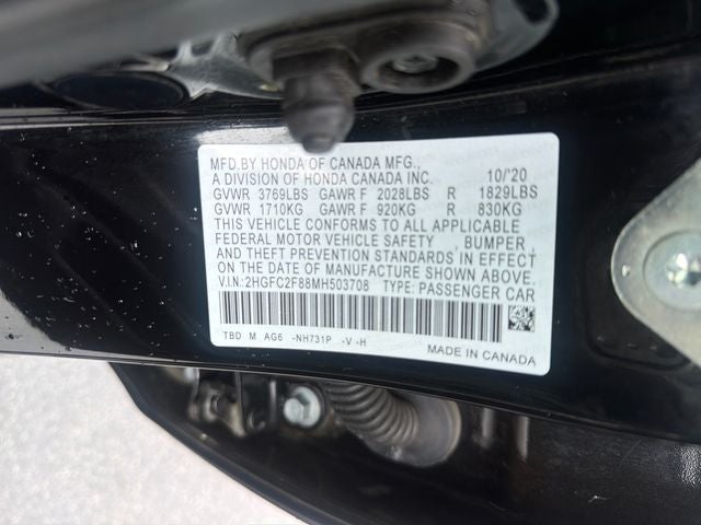 2021 Honda Civic Sport