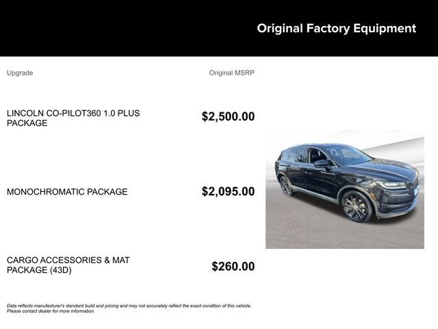 2022 Lincoln Nautilus Reserve