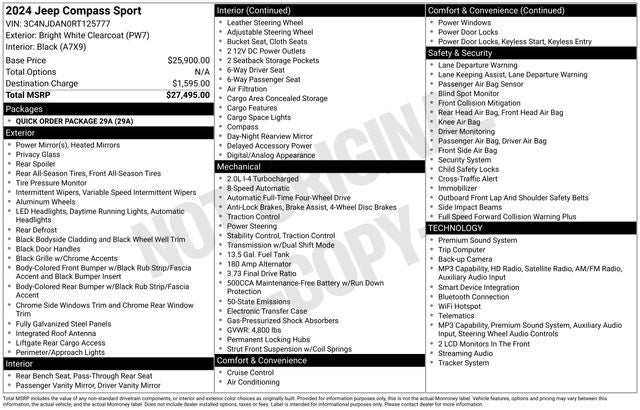 2024 Jeep Compass Sport