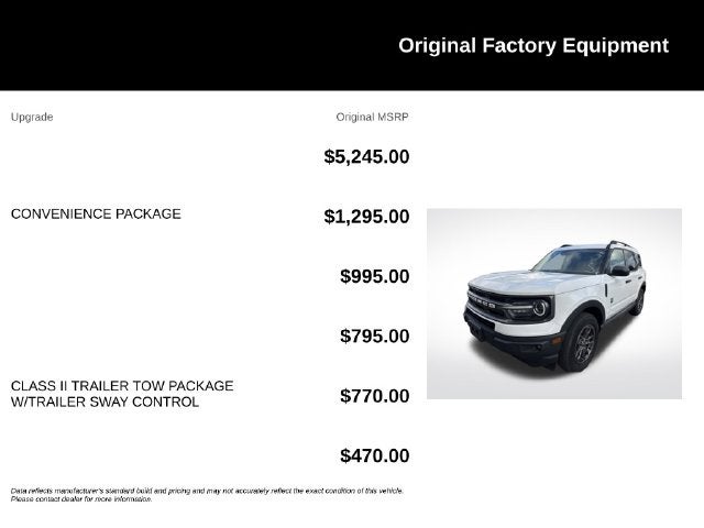 2023 Ford Bronco Sport Big Bend