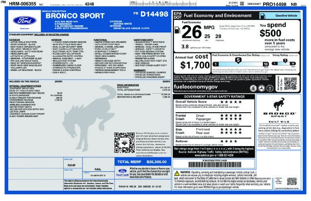2023 Ford Bronco Sport Big Bend
