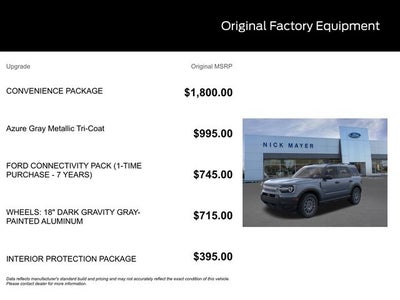 2026 Ford Bronco Sport Big Bend IN-TRANSIT