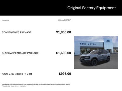 2026 Ford Bronco Sport Big Bend IN-TRANSIT
