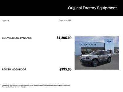 2026 Ford Bronco Sport Big Bend