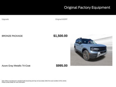 2026 Ford Bronco Sport Badlands