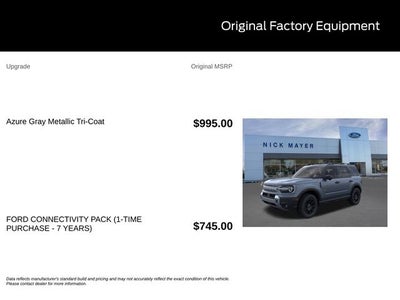 2026 Ford Bronco Sport Badlands IN-TRANSIT
