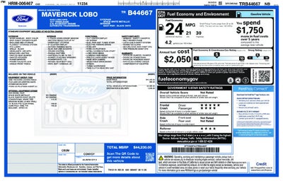 2026 Ford Maverick Lobo High