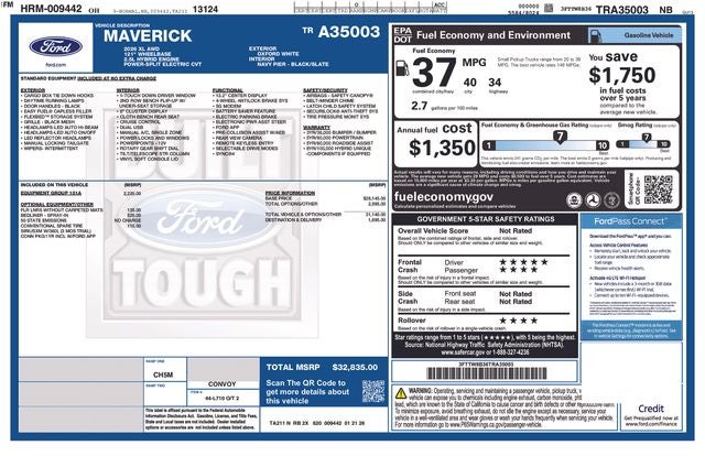 2026 Ford Maverick XL