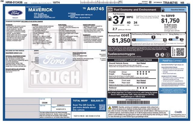 2026 Ford Maverick XL