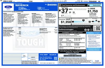 2026 Ford Maverick XL