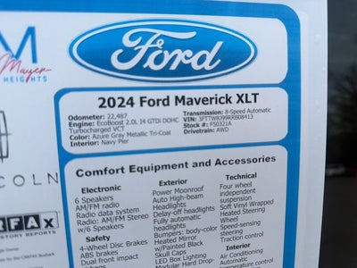 2024 Ford Maverick XLT