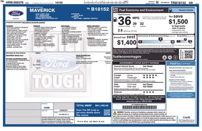 2026 Ford Maverick Lariat IN-TRANSIT