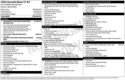 2020 Chevrolet Blazer LT