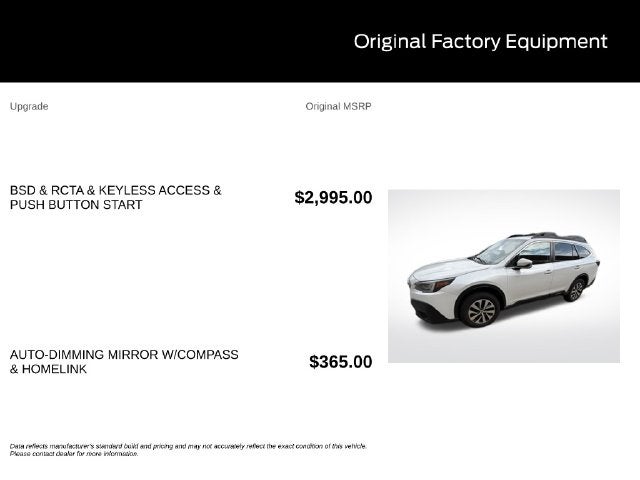 2022 Subaru Outback Premium