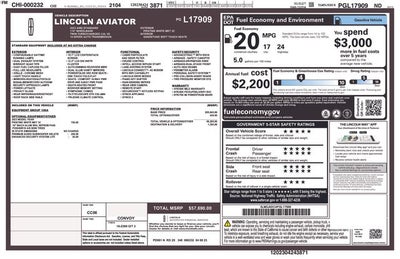 2023 Lincoln Aviator Standard Premium
