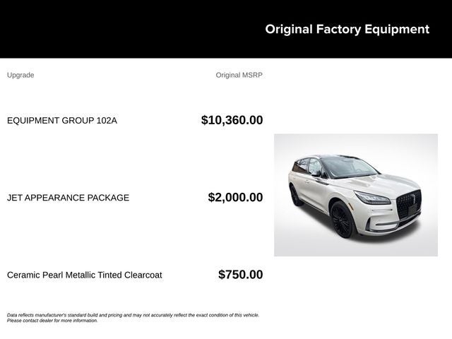2023 Lincoln Corsair Standard