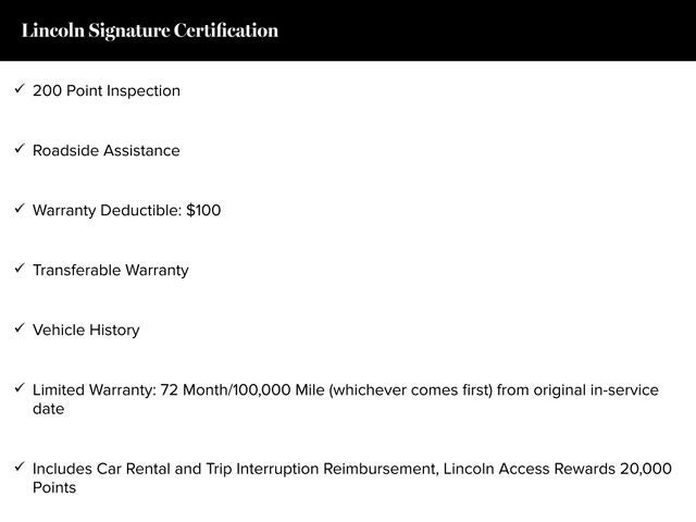 2022 Lincoln Corsair Reserve