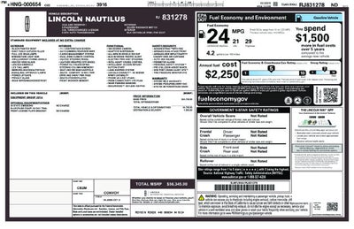 2024 Lincoln Nautilus Reserve
