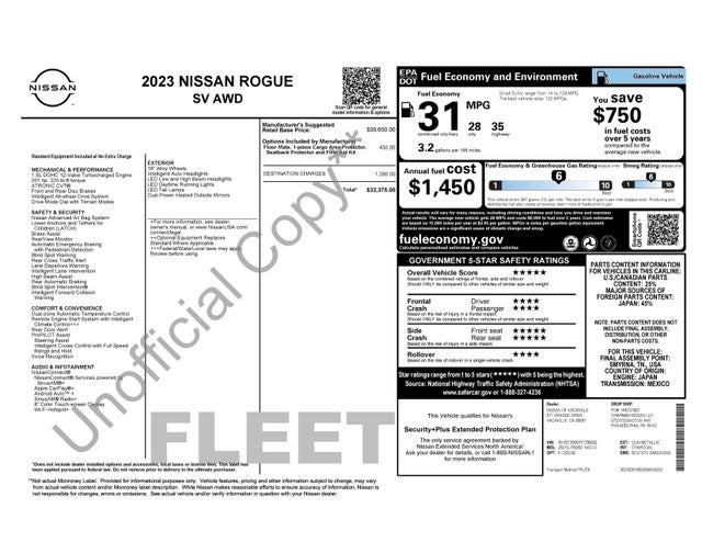 2023 Nissan Rogue SV