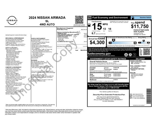 2024 Nissan Armada SL