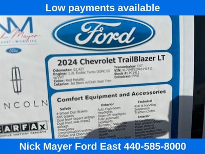 2024 Chevrolet TrailBlazer LT