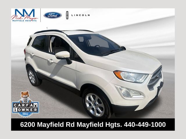 2020 Ford Ecosport SE
