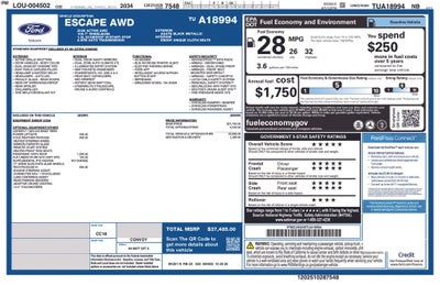 2026 Ford Escape Active