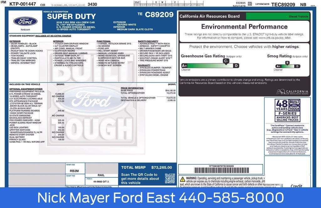 2026 Ford F-350SD XL