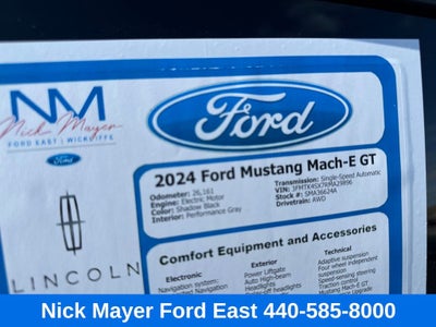 2024 Ford Mustang Mach-E GT