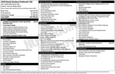2025 Buick Enclave Preferred