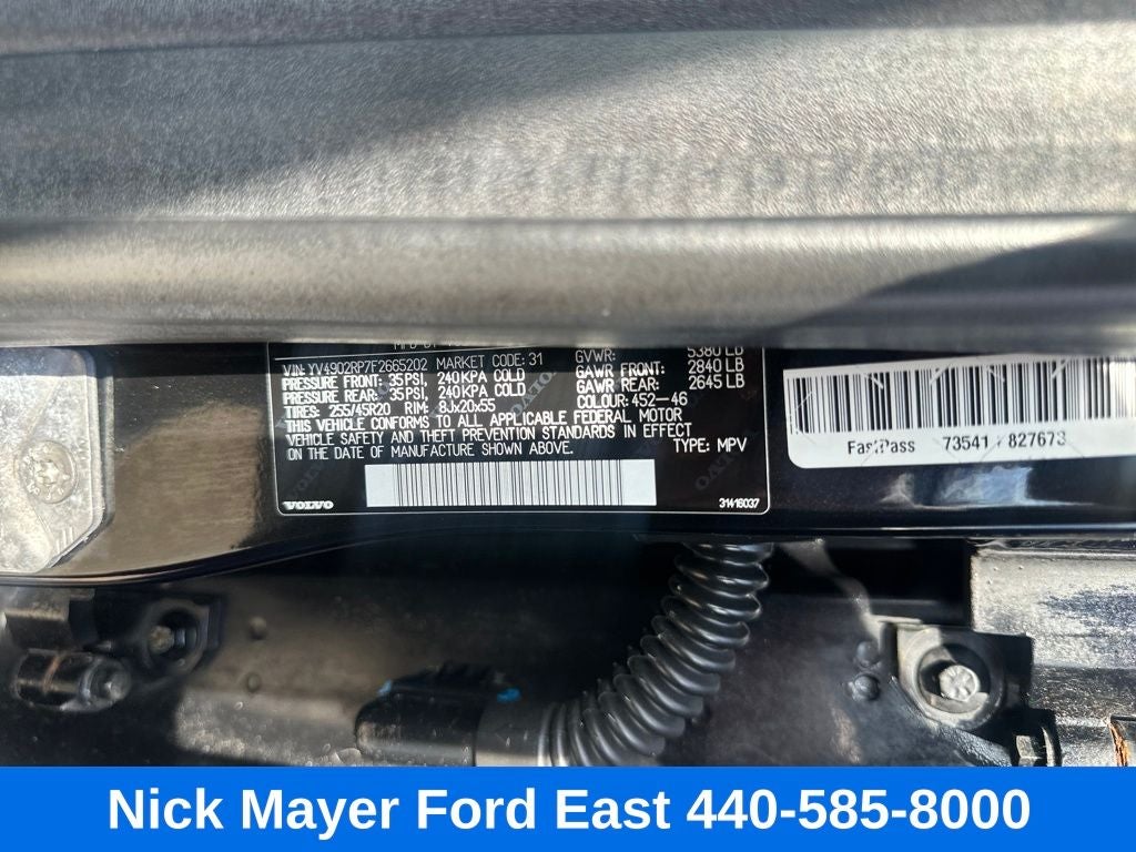 2015 Volvo XC60 T6 R-Design