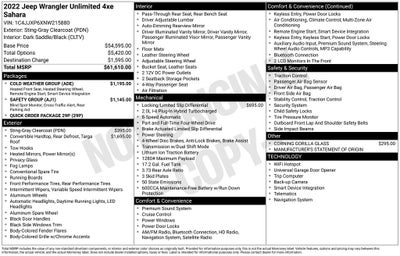 2022 Jeep Wrangler Unlimited Sahara High Altitude 4xe