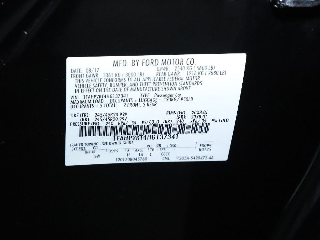 2017 Ford Taurus SHO