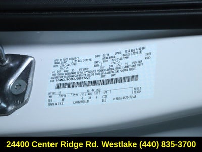 2018 Ford Escape SE