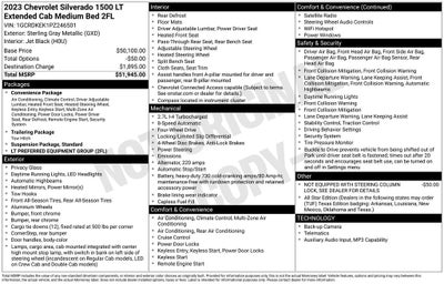 2023 Chevrolet Silverado 1500 LT