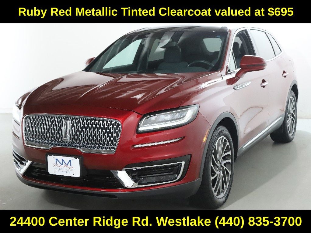 2019 Lincoln Nautilus Reserve