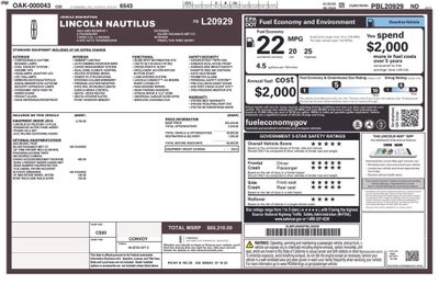 2023 Lincoln Nautilus Reserve
