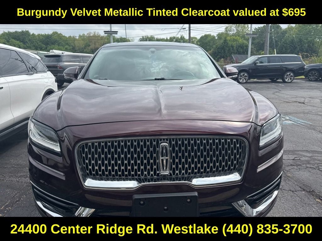 2019 Lincoln Nautilus Reserve