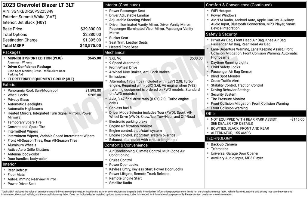 2023 Chevrolet Blazer LT