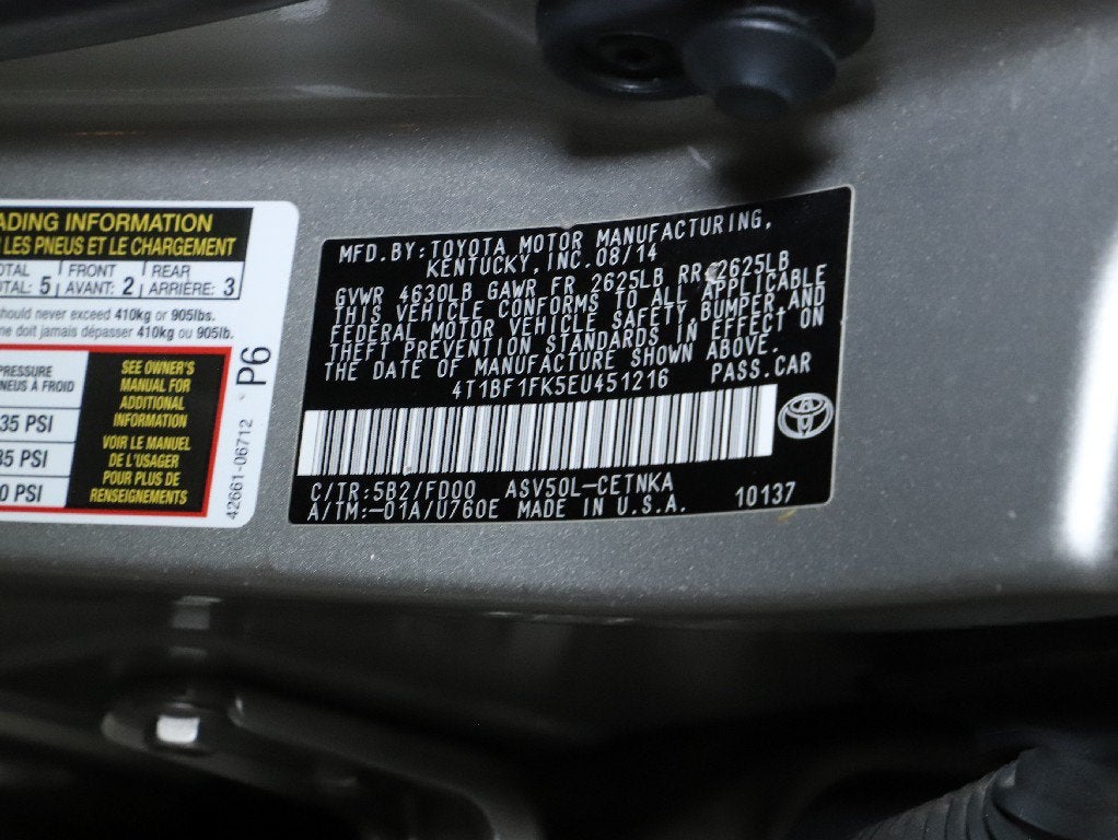 2014 Toyota Camry LE