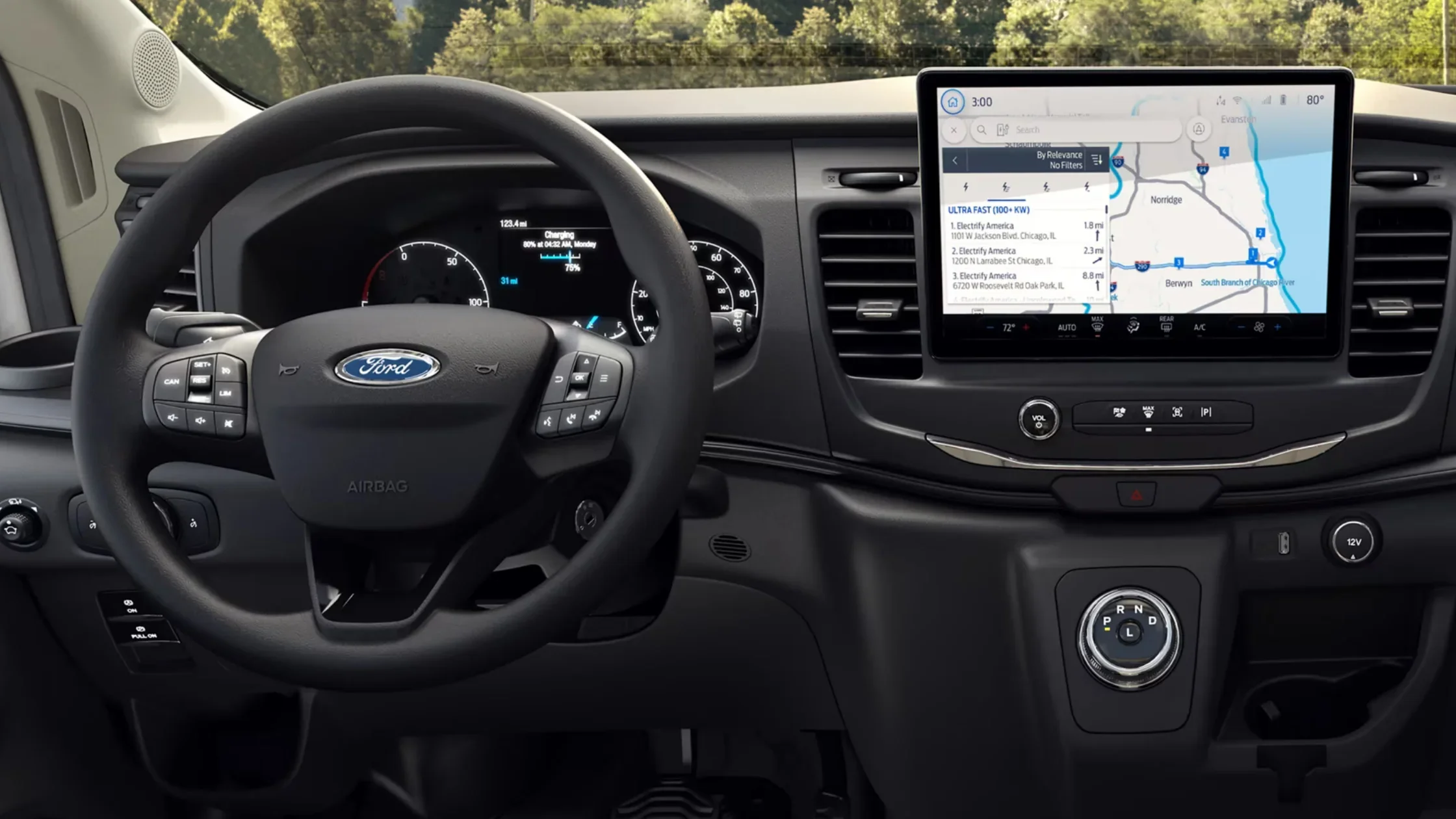 2025 Ford E-Transit™ Dashboard