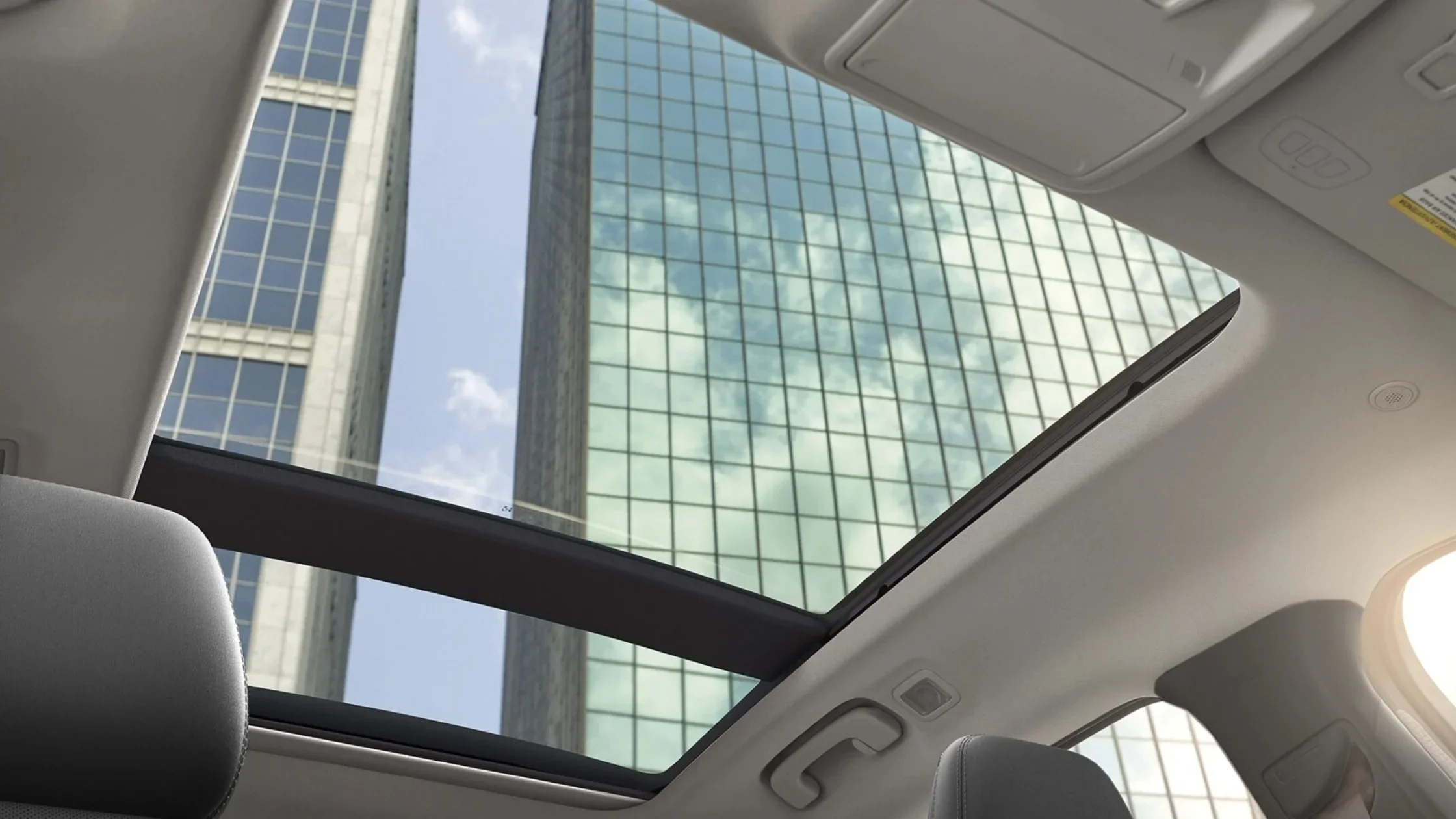 2025 Ford Bronco Sport® interior showing front seats and dashboard in forest setting