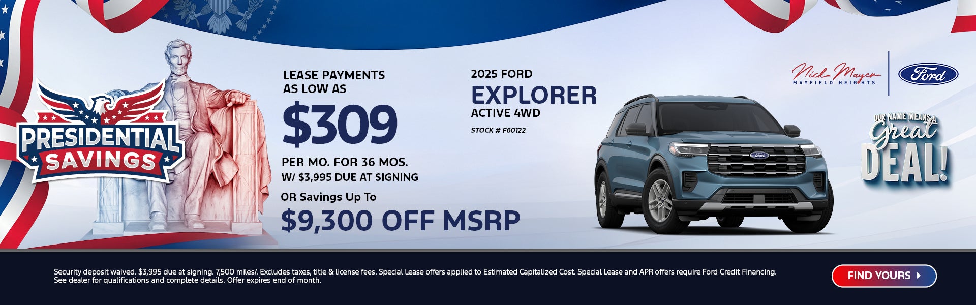 Great Deal - Presidential Savings